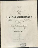 Airs de Lucie de Lammermoor de Donizetti Arrangés pour Instruments Seuls par Cornette. No. 2 Pour Flute Seule.